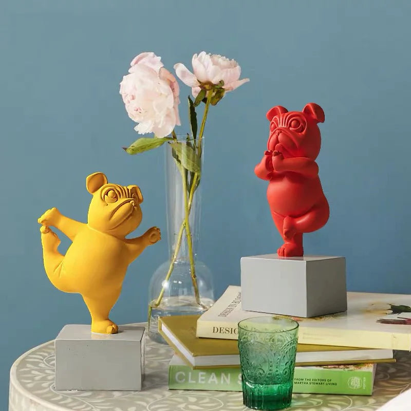 Yoga Bulldog - Kosteppe