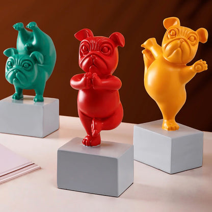 Yoga Bulldog - Kosteppe