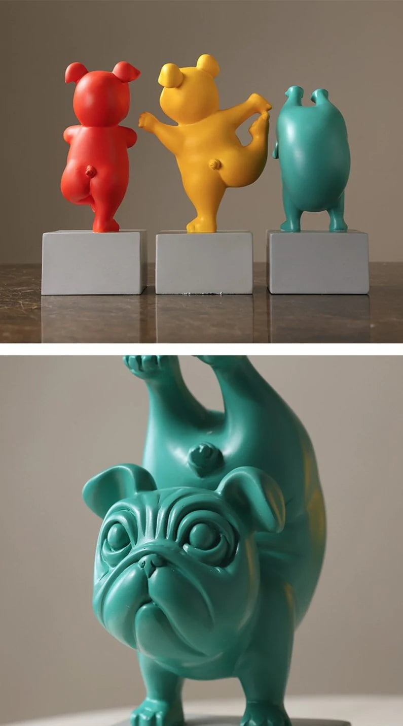 Yoga Bulldog - Kosteppe