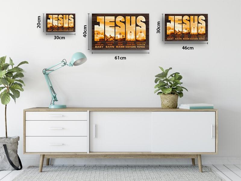 Foto på lerret - "Viktige ord" - Kosteppe