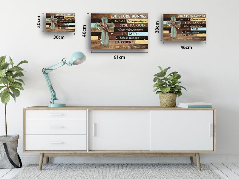 Foto på lerret - "Ordenes kraft" - Kosteppe