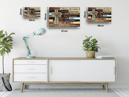 Foto på lerret - "Ordenes kraft" - Kosteppe