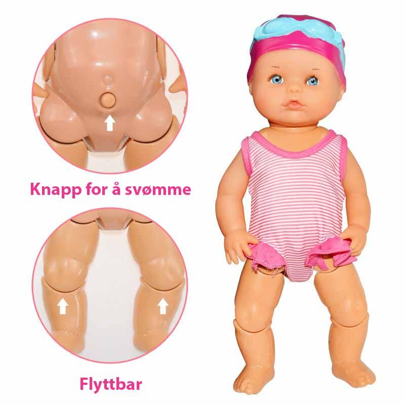 Vanntett svømmedukke - Kosteppe