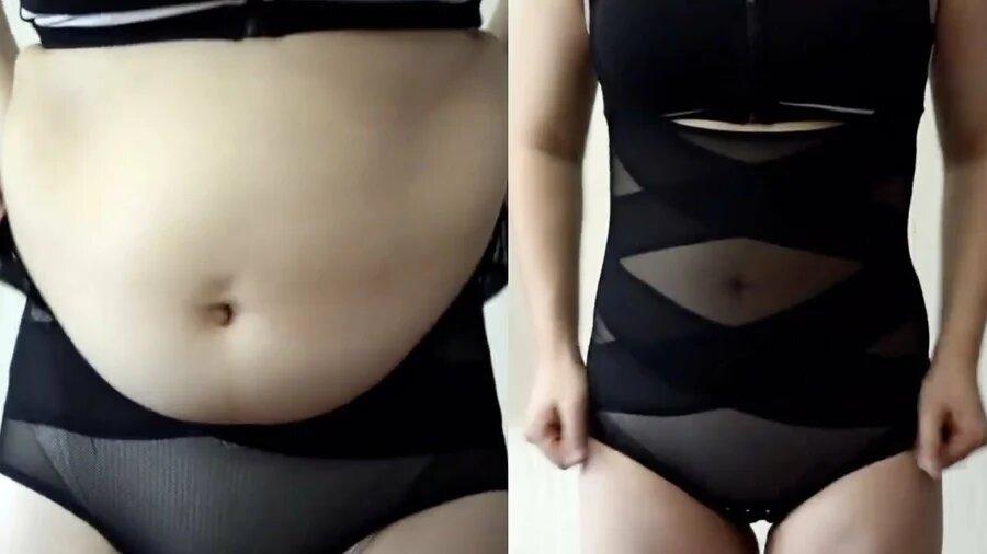 Krysskompresjons mageformende bukser - Kosteppe