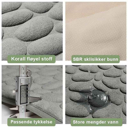 Absorberende badematte - Kosteppe