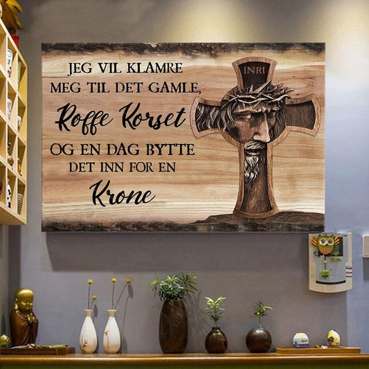 Foto på lerret - "Verdensbilde" - Kosteppe