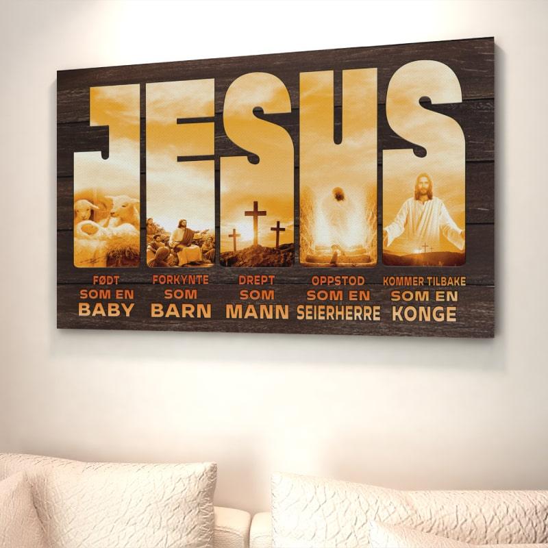 Foto på lerret - "Viktige ord" - Kosteppe