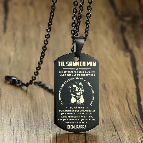 Anheng fra far til sønn - "Du er styrken min" - Kosteppe