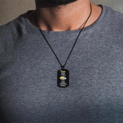 Anheng fra far til sønn - "Min sjel" - Kosteppe