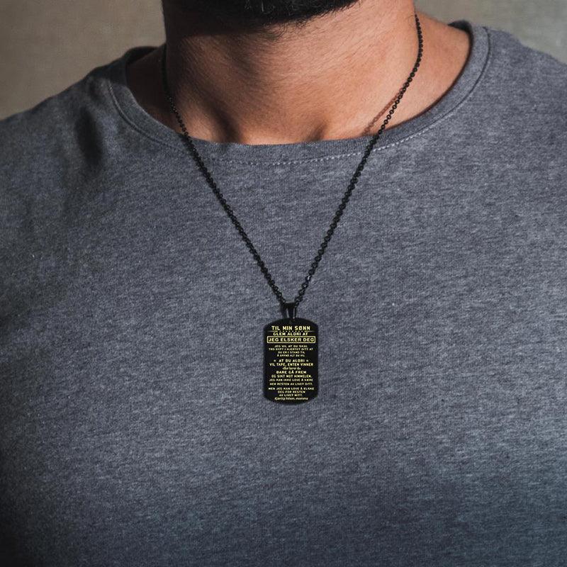 Anheng fra mor til sønn - "Bestevenner for alltid" - Kosteppe