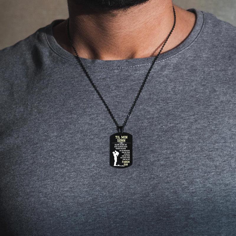 Anheng fra far til sønn - "Jeg vil alltid være der" - Kosteppe