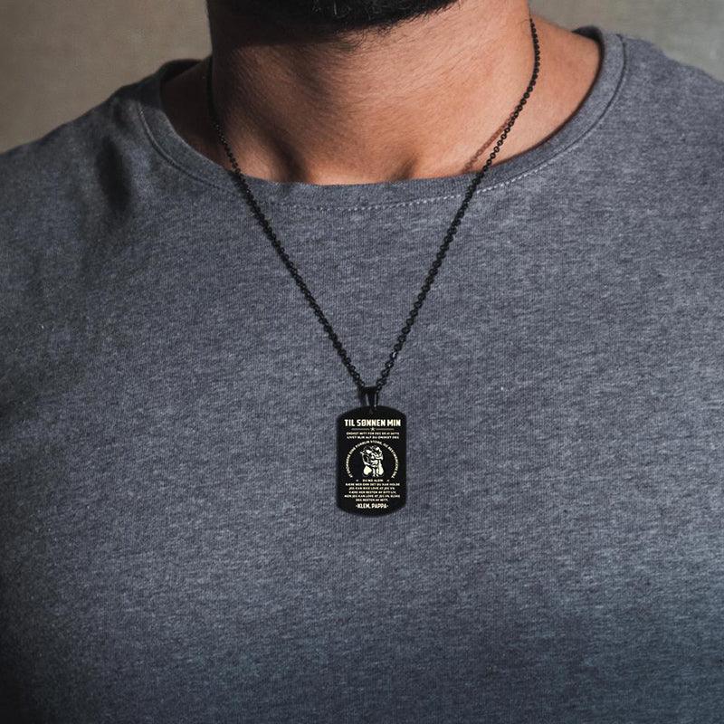 Anheng fra far til sønn - "Du er styrken min" - Kosteppe