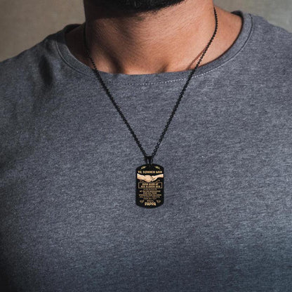 Anheng fra far til sønn - "Jeg er stolt av deg" - Kosteppe