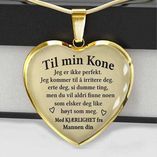 Anheng fra mann til kone "Dronningen i mitt hjerte" - Kosteppe