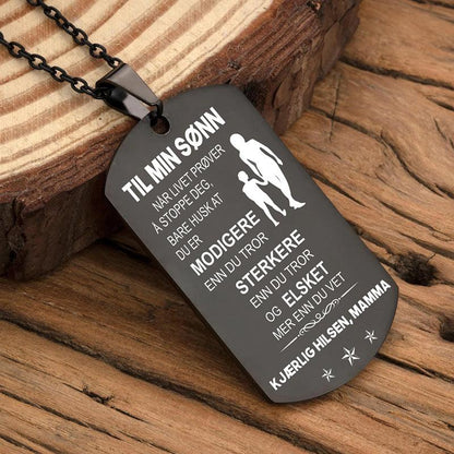 Anheng fra mor til sønn - "Sammen for livet" - Kosteppe