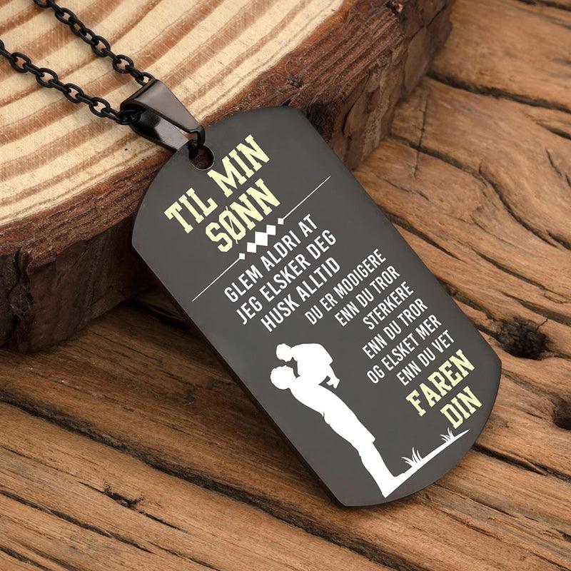 Anheng fra far til sønn - "Jeg vil alltid være der" - Kosteppe