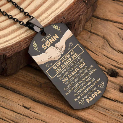 Anheng fra far til sønn - "Du er min styrke" - Kosteppe