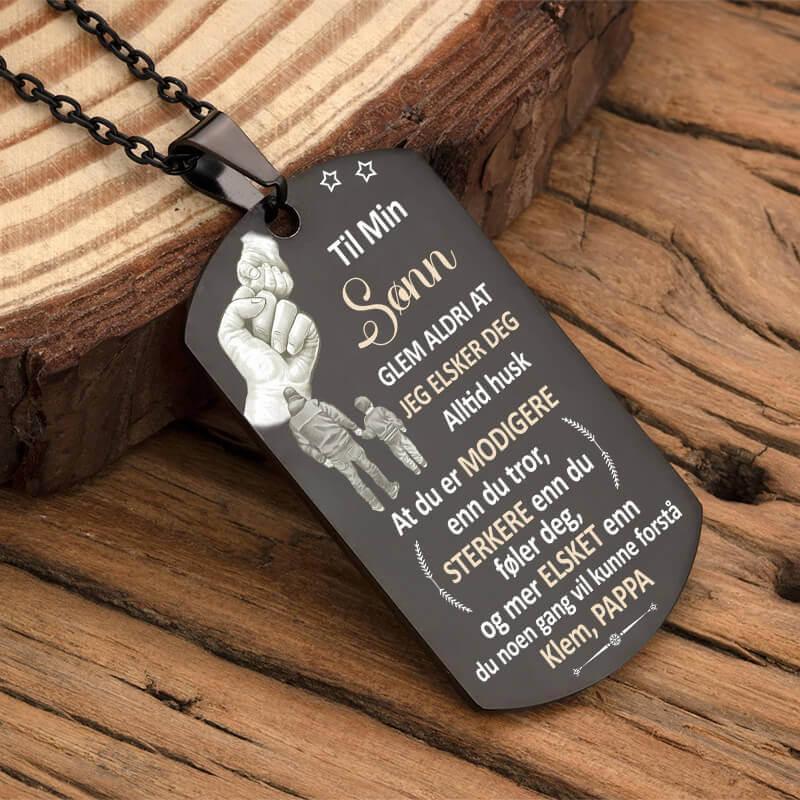 Anheng fra far til sønn - "Til hjertet" - Kosteppe