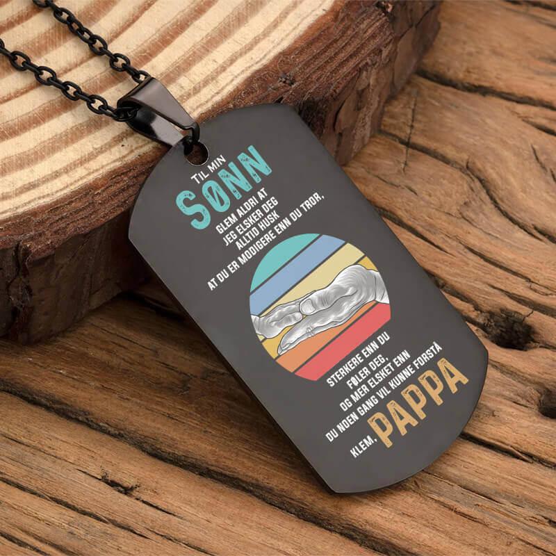 Anheng fra far til sønn - "Med varme i hjertet" - Kosteppe