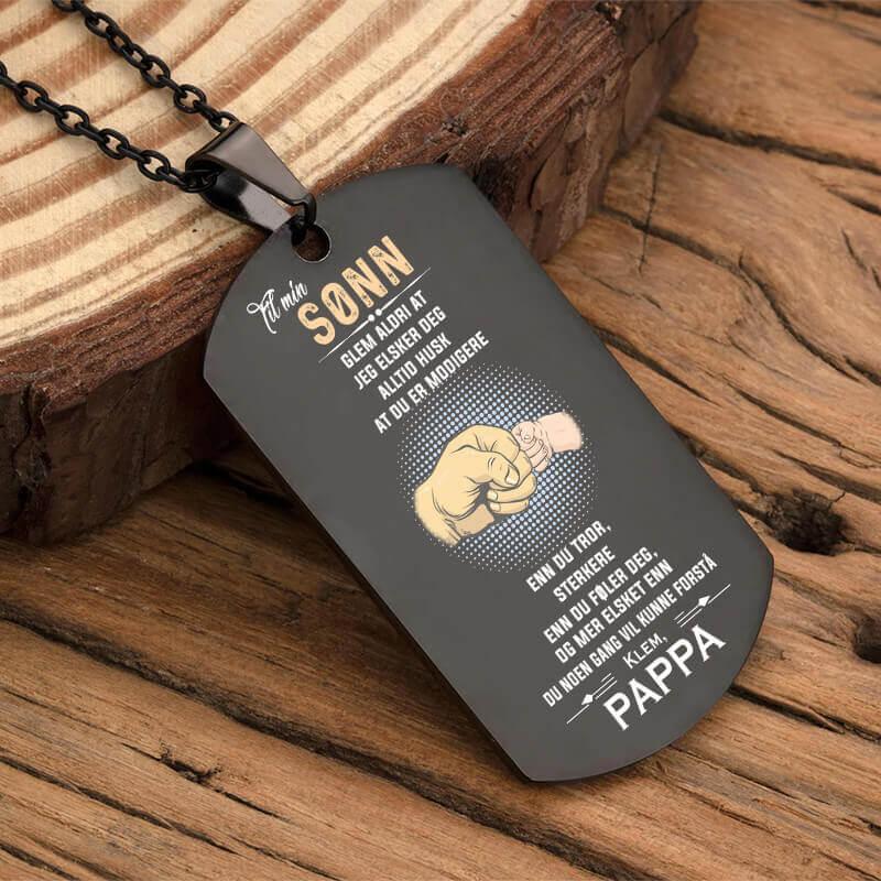 Anheng fra far til sønn - "Min sjel" - Kosteppe