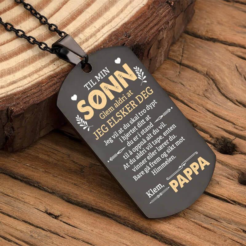 Anheng fra far til sønn - "En del av meg" - Kosteppe