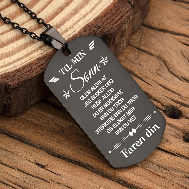 Anheng fra far til sønn - "Du er den beste" - Kosteppe