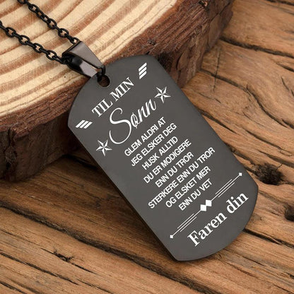 Anheng fra far til sønn - "Du er den beste" - Kosteppe