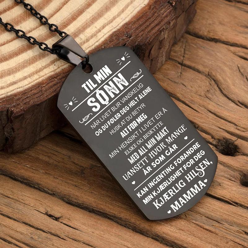 Anheng fra mor til sønn - "Solen er i deg" - Kosteppe