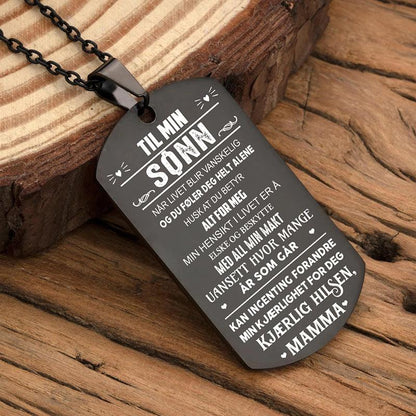 Anheng fra mor til sønn - "Solen er i deg" - Kosteppe