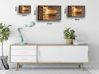 Foto på lerret - "Stråle av opplysning" - Kosteppe