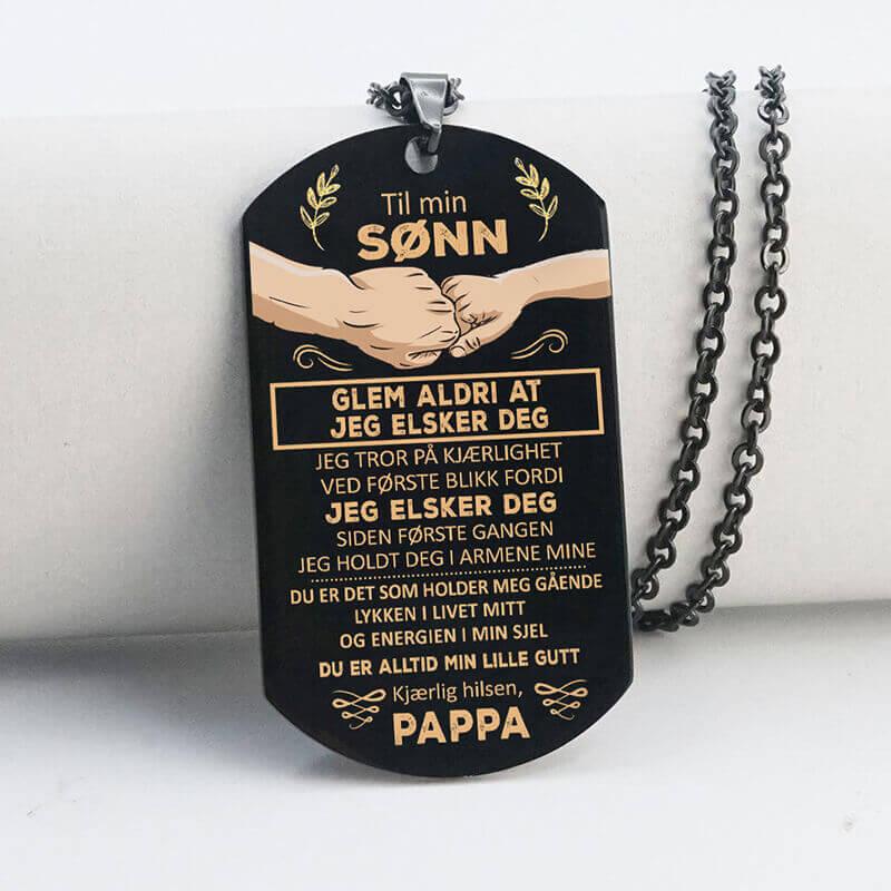 Anheng fra far til sønn - "Du er min styrke" - Kosteppe