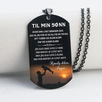 Anheng fra far til sønn - "Lykkens øyeblikk" - Kosteppe