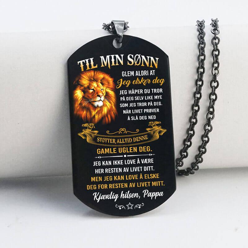 Anheng fra far til sønn - "Kraften til tillit" - Kosteppe