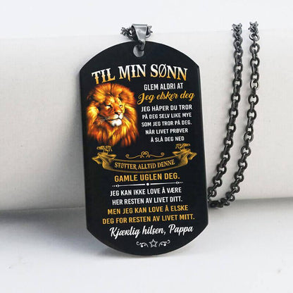 Anheng fra far til sønn - "Kraften til tillit" - Kosteppe