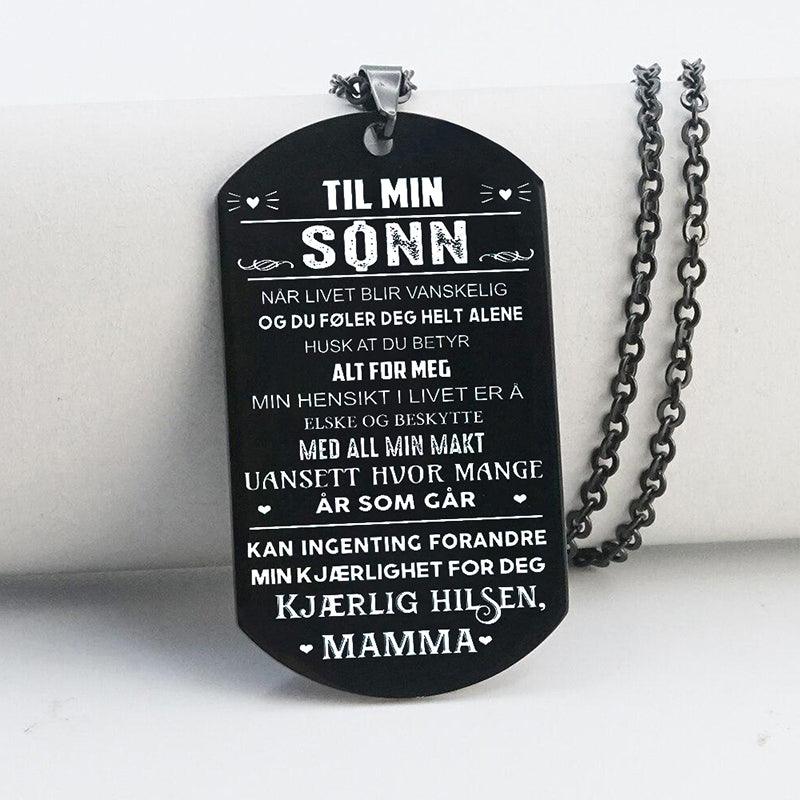 Anheng fra mor til sønn - "Solen er i deg" - Kosteppe