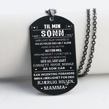 Anheng fra mor til sønn - "Solen er i deg" - Kosteppe