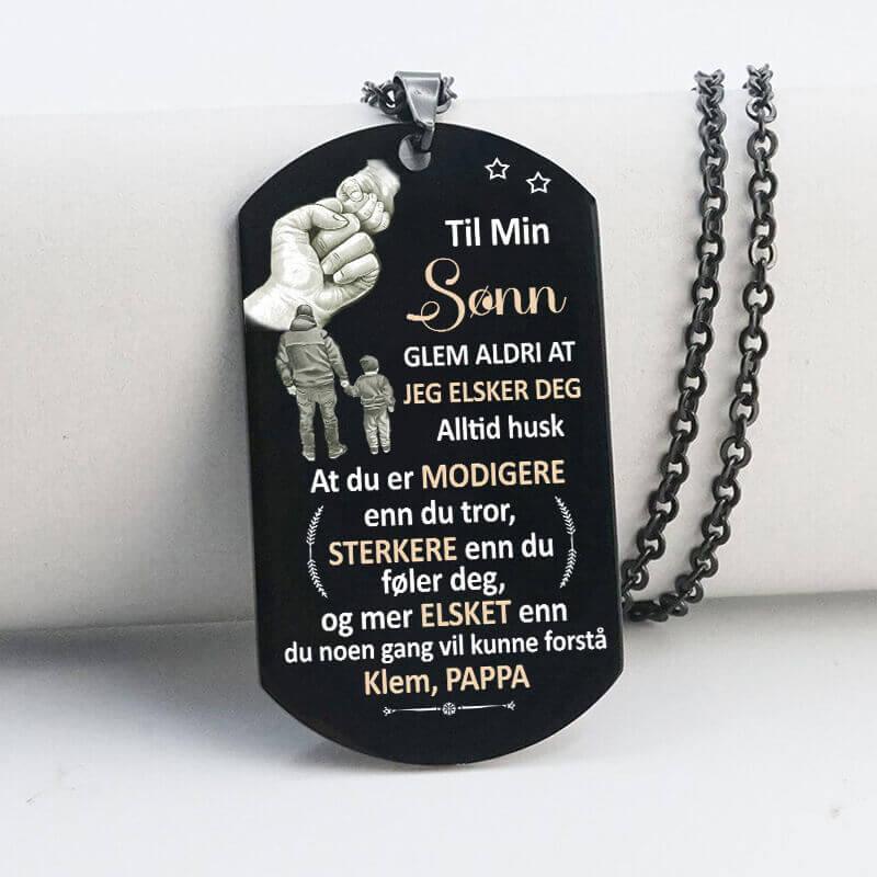 Anheng fra far til sønn - "Til hjertet" - Kosteppe