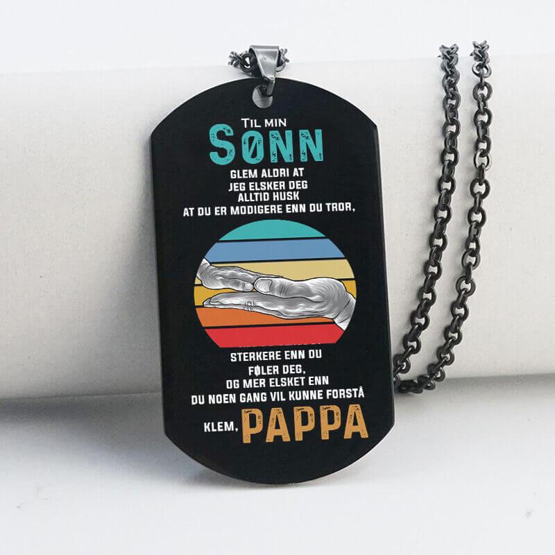 Anheng fra far til sønn - "Med varme i hjertet" - Kosteppe