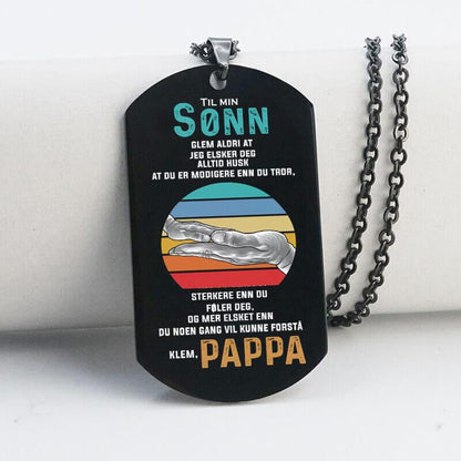 Anheng fra far til sønn - "Med varme i hjertet" - Kosteppe