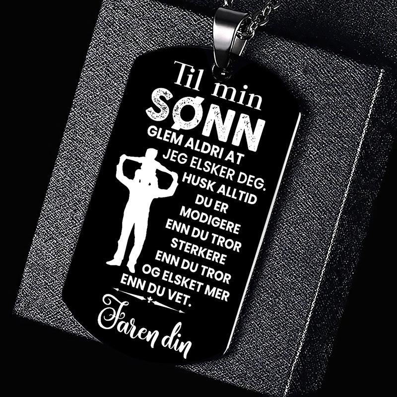 Anheng fra far til sønn - "Flotte stunder sammen" - Kosteppe