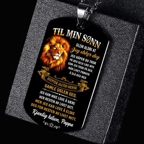 Anheng fra far til sønn - "Kraften til tillit" - Kosteppe