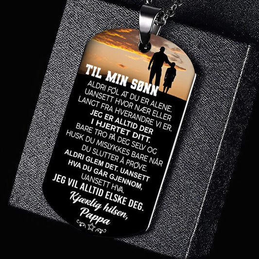 Anheng fra far til sønn - "Du er modigere enn du tror" - Kosteppe