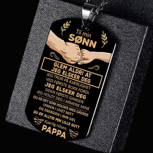 Anheng fra far til sønn - "Du er min styrke" - Kosteppe