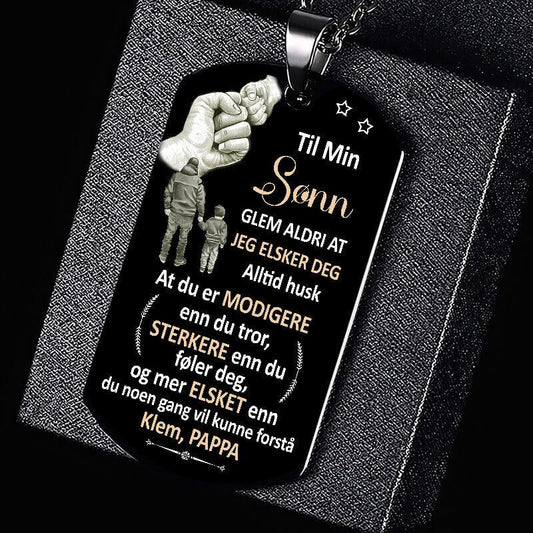 Anheng fra far til sønn - "Til hjertet" - Kosteppe