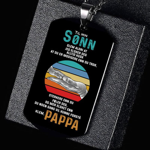 Anheng fra far til sønn - "Med varme i hjertet" - Kosteppe