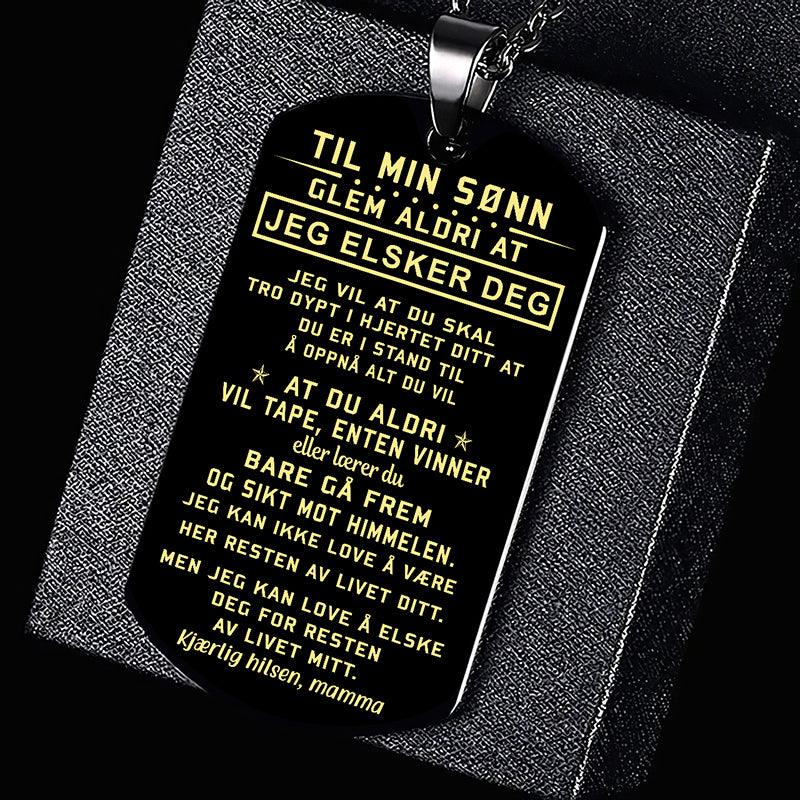 Anheng fra mor til sønn - "Bestevenner for alltid" - Kosteppe