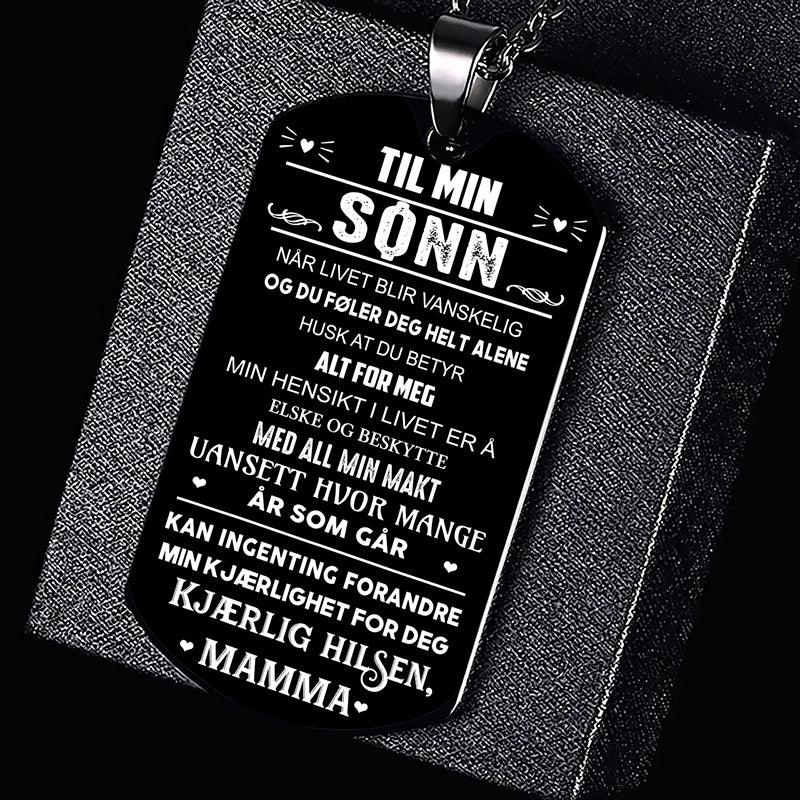 Anheng fra mor til sønn - "Solen er i deg" - Kosteppe