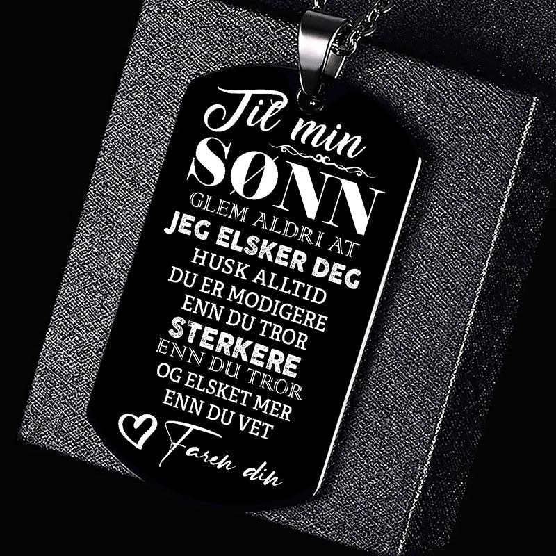 Anheng fra far til sønn - "Uendelig kjærlighet" - Kosteppe