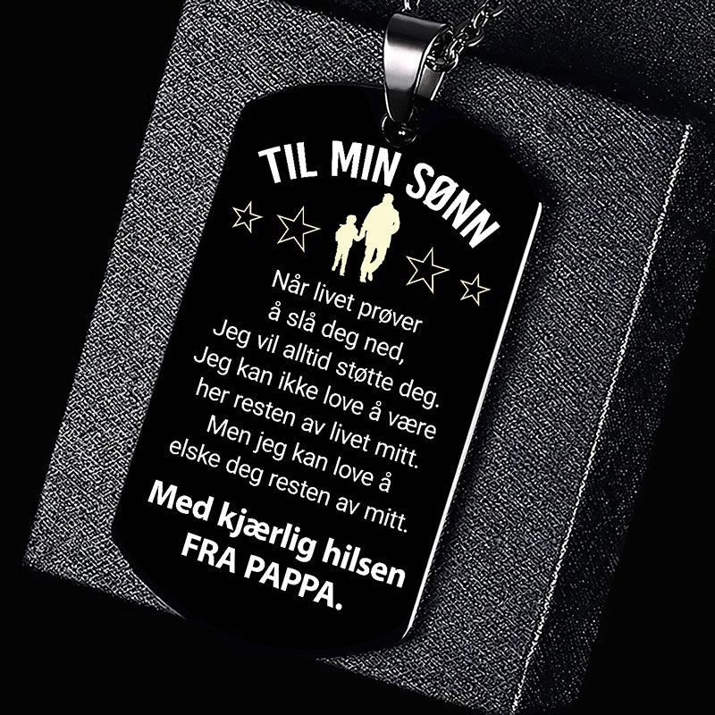 Anheng fra far til sønn - "Sønn, jeg er stolt av deg" - Kosteppe