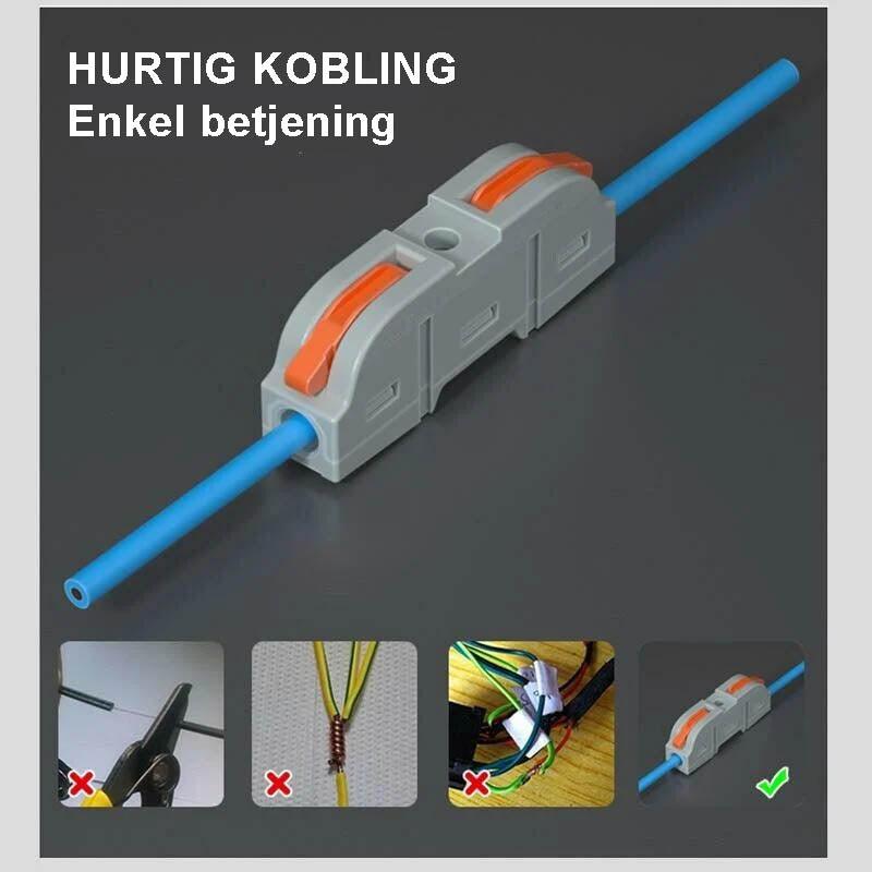 Superrask ledningskontakt - Kosteppe